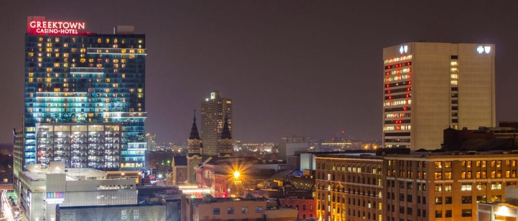 Greektown Casino Detroit Skyline on Michigan Area Casinos